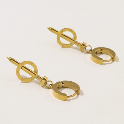 Cercei Love din oțel inoxidabil